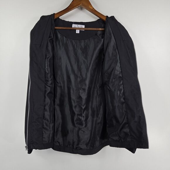 Otterline Women's Size Medium Black Full Zip Jacket Hooded - Picture 4 of 9